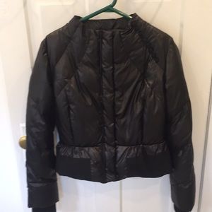 BCBG Maxazria puffy bomber jacket